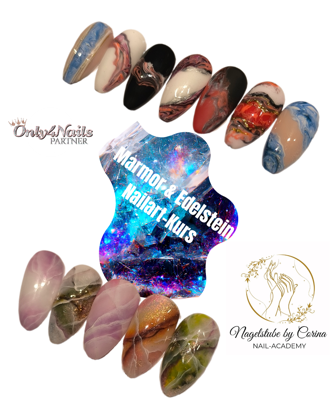Marmor& Edelstein Nailart Kurs